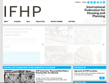 Tablet Screenshot of ifhp.org