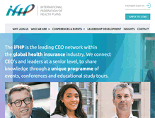 Tablet Screenshot of ifhp.com